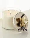 Michael Aram 13. 5 Oz. Gold Orchid Candle In Gold