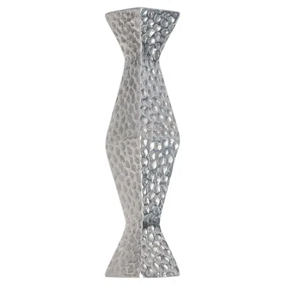 Pre-owned Michael Aram Aluminum Handles By , Hand-carved, Usa, Late 20th Century In Gray
