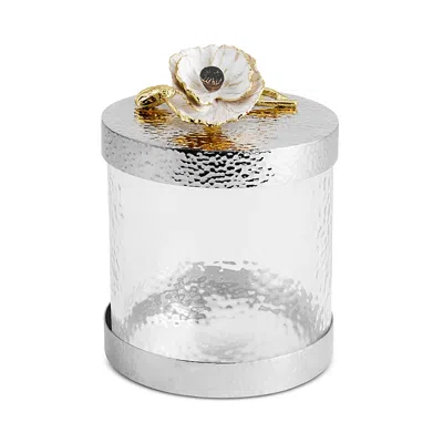 Michael Aram Anemone Extra Small Canister In Clear