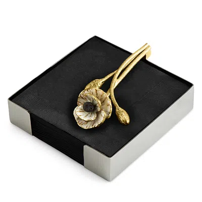 MICHAEL ARAM ANEMONE COCKTAIL NAPKIN HOLDER