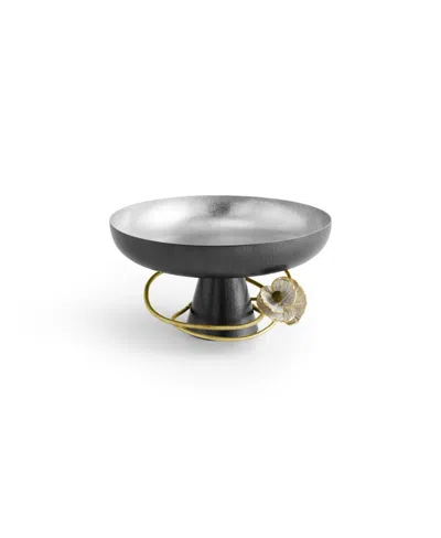 Michael Aram Anemone Fruit Bowl In Silver-tone
