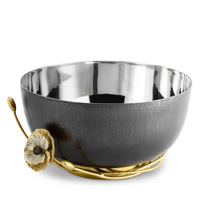 Michael Aram Anemone Large Bowl In Gray