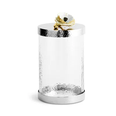 Michael Aram Anemone Medium Canister In Transparent