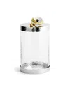 Michael Aram Anemone Medium Canister In Metallic