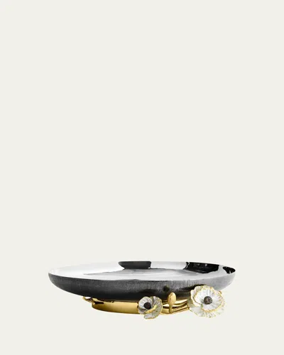 MICHAEL ARAM ANEMONE MEDIUM FOOTED PLATTER,PROD163800102