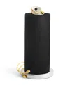 Michael Aram Anemone Paper Towel Holder In Black