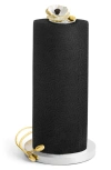 Michael Aram Anemone Paper Towel Holder In Black