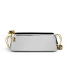 Michael Aram Anemone Serving Tray In Silver