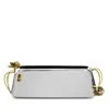 Michael Aram Anemone Serving Tray In Silver