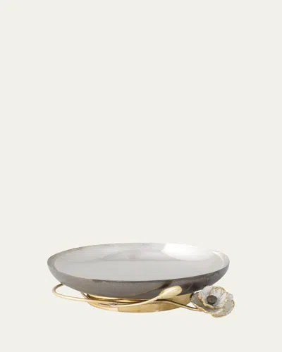 MICHAEL ARAM ANEMONE SMALL FOOTED PLATTER,PROD136010067