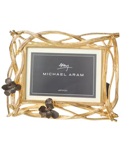 Michael Aram Black Iris Photo Frame In Brown
