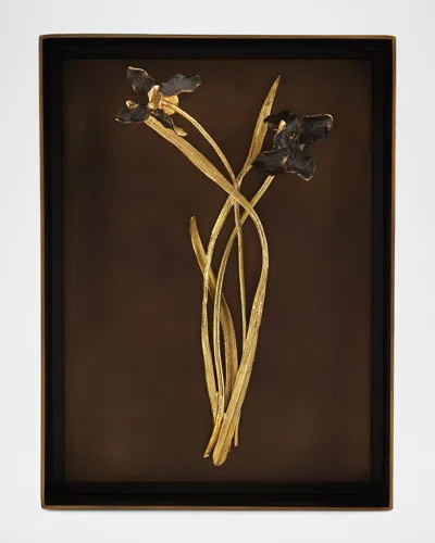 Michael Aram Special Editions Black Iris Shadow Box