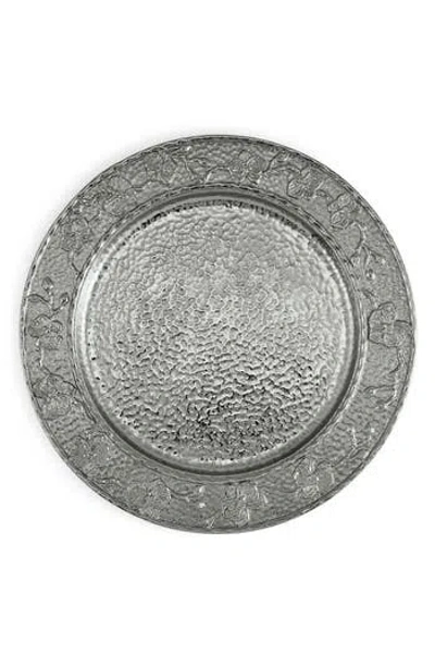 Michael Aram Black Orchid Charger Plate In Gray