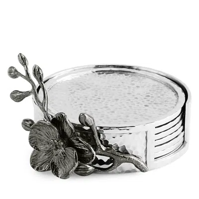MICHAEL ARAM BLACK ORCHID COASTERS, SET OF 6,110832