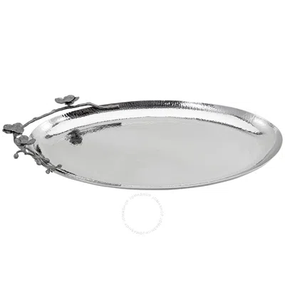 Michael Aram Black Orchid Large Oval Platter In Metallic