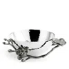 Michael Aram Black Orchid Nut Bowl In Black Nickelplate