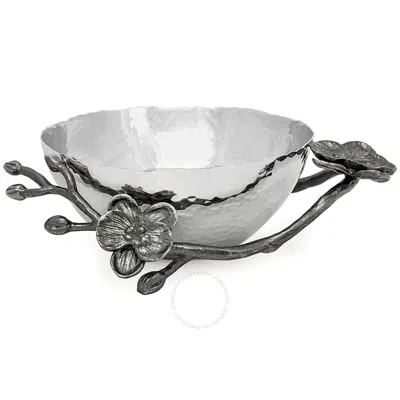 Michael Aram Black Orchid Nut Dish 110715 In Metallic