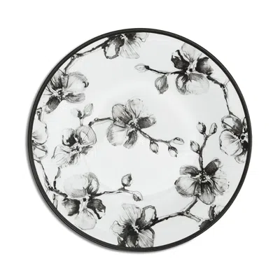 MICHAEL ARAM BLACK ORCHID SALAD PLATE,314001