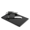 Michael Aram Black Orchid Small Cheese Board With Knife In Black