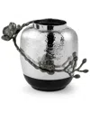 Michael Aram Black Orchid Small Marble Vase In Black