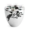 Michael Aram Black Orchid Vodka Service In Silver
