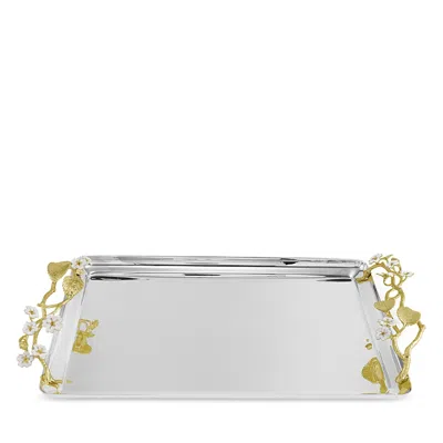 Michael Aram Bloom Large Tray - Exclusive In Silver