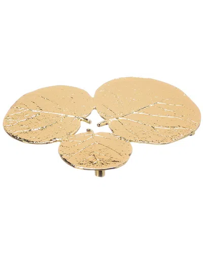 MICHAEL ARAM MICHAEL ARAM BOTANICAL LEAF GOLD TRIVET