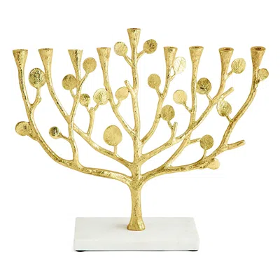 MICHAEL ARAM BOTANICAL LEAF MENORAH