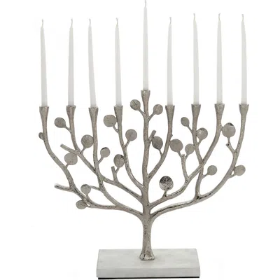 MICHAEL ARAM MICHAEL ARAM 'BOTANICAL LEAF' MENORAH