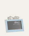 Michael Aram Boys' Elephant 4" X 6" Picture Frame, Blue In Blue