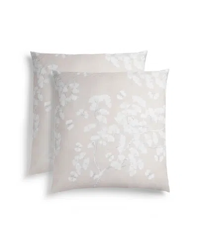 Michael Aram Butterfly Gingko 2-piece Cotton Sham Set, European