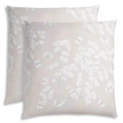 Michael Aram Butterfly Gingko Euro Shams, Set Of 2 In Neutral