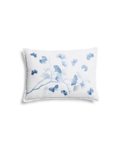 Michael Aram Butterfly Gingko Ombre Embroidered Decorative Pillow, 20" X 14"