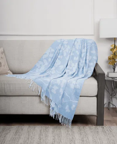 Michael Aram Butterfly Gingko Throw, 60" X 70" In Multi