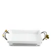 Michael Aram Butterfly Ginkgo Casserole In White/yellow