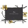 Michael Aram Butterfly Ginkgo 5" X 7" Picture Frame In Silver/gold