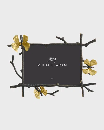 MICHAEL ARAM BUTTERFLY GINKGO 5 X 7 PICTURE FRAME,PROD182700064