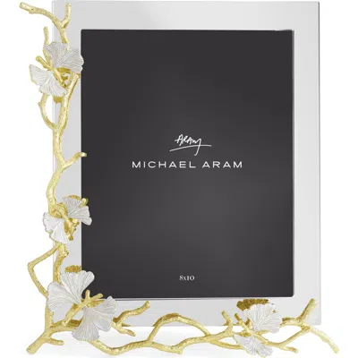 Michael Aram Butterfly Ginkgo 8x10 Picture Frame In White