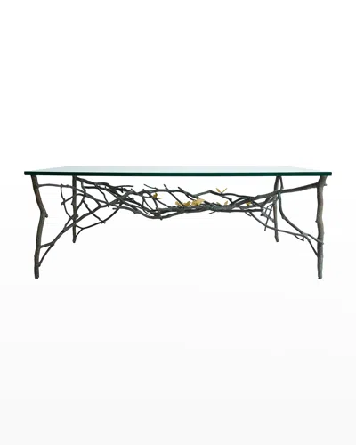 Michael Aram Butterfly Ginkgo Coffee Table