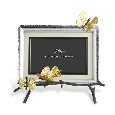 Michael Aram Butterfly Ginkgo Easel Picture Frame In Bronze