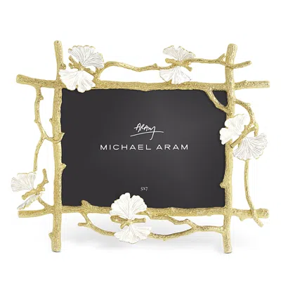 MICHAEL ARAM BUTTERFLY GINKGO GOLD FRAME, 5 X 7