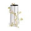 Michael Aram Butterfly Ginkgo Gold Large Vase In Silver