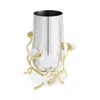 Michael Aram Butterfly Ginkgo Gold Medium Vase In Silver