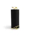 Michael Aram Butterfly Gingko Gold Tone Paper Towel Holder In Black