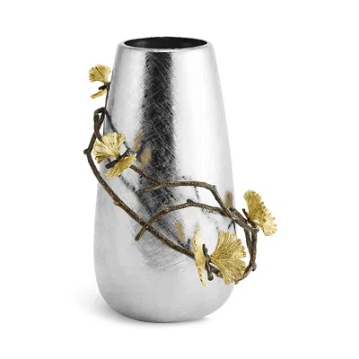 Michael Aram Butterfly Ginkgo Large Vase In Metallic