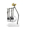 Michael Aram Butterfly Ginkgo Measuring Cup Set In Silver/gold