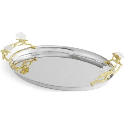 Michael Aram Butterfly Ginkgo Medium Tray In Silver