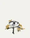 Michael Aram Butterfly Gingko Nut Dish In Bronze