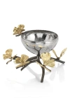 Michael Aram Butterfly Gingko Nut Dish In Silver