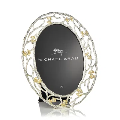 Michael Aram Butterfly Ginkgo Oval Luxe Frame - Exclusive In Metallic
